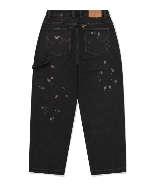COVERNAT(カバーナット)の「デニムワイドダブルニパンツブラック(デニムパンツ・レディース・その他・LARGE/MEDIUM/SMALL)」の3枚目の写真