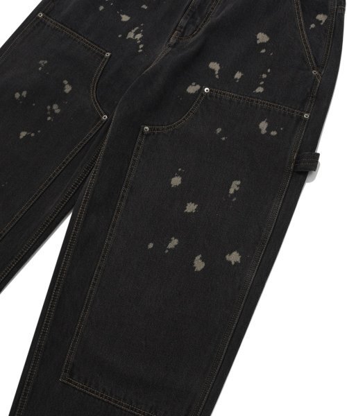 COVERNAT(カバーナット)の「デニムワイドダブルニパンツブラック(デニムパンツ・レディース・その他・LARGE/MEDIUM/SMALL)」の9枚目の写真