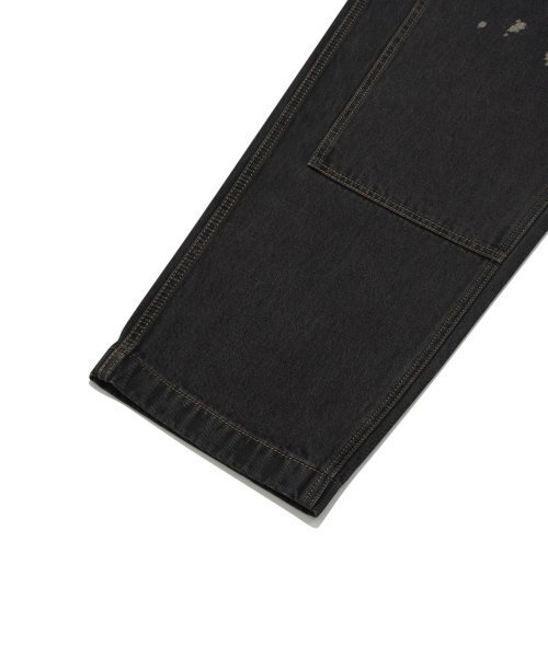COVERNAT(カバーナット)の「デニムワイドダブルニパンツブラック(デニムパンツ・レディース・その他・LARGE/MEDIUM/SMALL)」の10枚目の写真