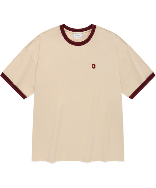 COVERNAT(カバーナット)の「チェーンレタリングリングTシャツベージュ(Tシャツ/カットソー・レディース・その他・LARGE/MEDIUM/X-LARGE/SMALL)」の2枚目の写真