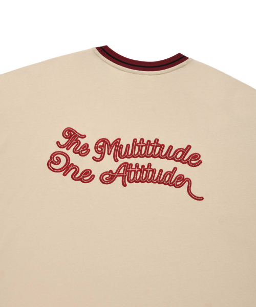 COVERNAT(カバーナット)の「チェーンレタリングリングTシャツベージュ(Tシャツ/カットソー・レディース・その他・LARGE/MEDIUM/X-LARGE/SMALL)」の4枚目の写真