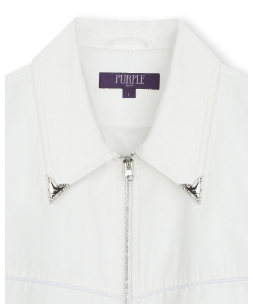 BESLOW(ビースロー)の「WESTERN BLOUSON JACKET WHITE(ブルゾン・メンズ・その他・MEDIUM/LARGE/X-LARGE)」の2枚目の写真