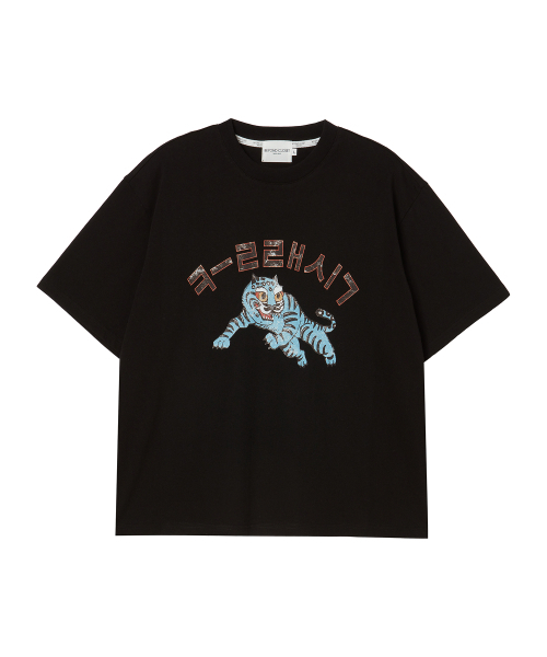 Beyond Closet(-)の「ニュークラシックプレッピー半袖Tシャツブラック(Tシャツ/カットソー・メンズ・その他・SMALL/LARGE)」の1枚目の写真