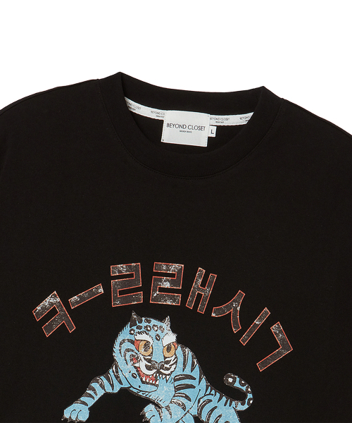 Beyond Closet(-)の「ニュークラシックプレッピー半袖Tシャツブラック(Tシャツ/カットソー・メンズ・その他・SMALL/LARGE)」の3枚目の写真