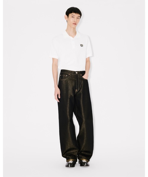 KENZO(ケンゾー)の「'KENZO Wild Tiger' スリム ポロ イン コットン(ポロシャツ・メンズ・ホワイト系その他・LARGE/MEDIUM/SMALL)」の5枚目の写真