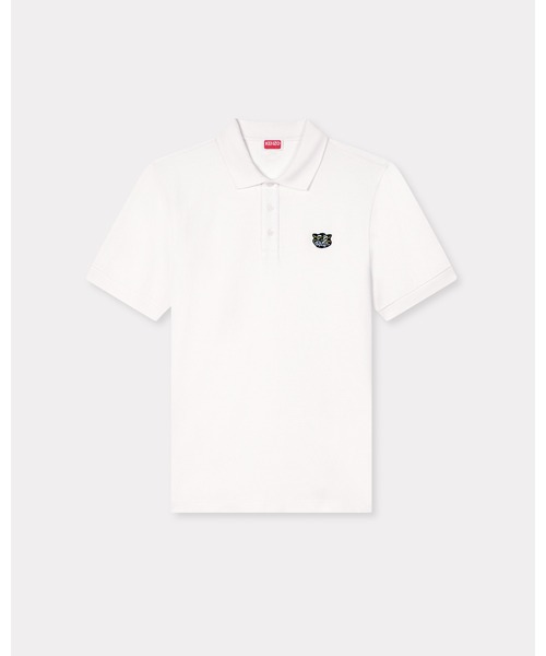 KENZO(ケンゾー)の「'KENZO Wild Tiger' スリム ポロ イン コットン(ポロシャツ・メンズ・ホワイト系その他・LARGE/MEDIUM/SMALL)」の6枚目の写真