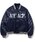 NOT4NERD�i�m�b�g�t�H�[�i�[�h�j�́uNFND Logo Nylon Varsity Jacket - Navy�i�X�^�W�����j�v�b���̑�