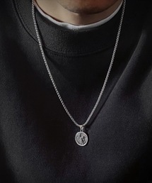 MONOCHROME（モノクローム）の「【MONOCHROME】 シルバーコインネックレス（ネックレス）」