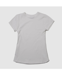 クリーンロングスリムフィットラウンドネックショートスリーブ半袖Tシャツ_7COLOR