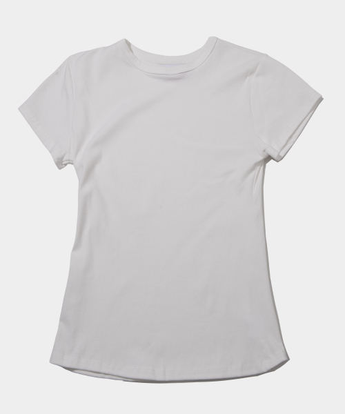 SOME PLACE(サムプレイス)の「クリーンロングスリムフィットラウンドネックショートスリーブ半袖Tシャツ_7COLOR(Tシャツ/カットソー・レディース・ホワイト/ブラック/ネイビー/グレー/レッド/イエロー/グリーン・FREE)」の14枚目の写真