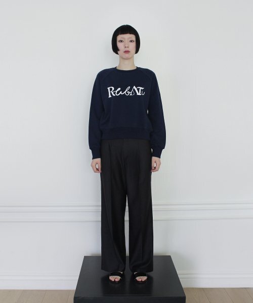 RUBATI(ルバティ)の「Lettering Logo Sweatshirt (NAVY)(スウェット・レディース・その他・size2/size1)」の6枚目の写真