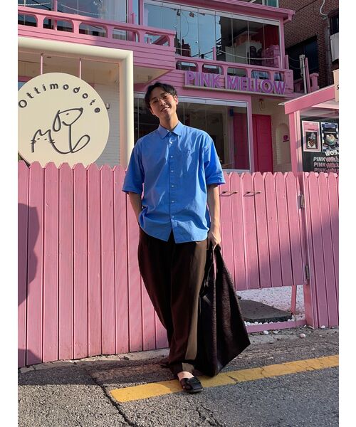 NONBLANK(ノンブランク)の「ワンタックカーブドワイドスラックス_BROWN(スラックス・メンズ・その他・SMALL/MEDIUM/LARGE/X-LARGE)」の15枚目の写真
