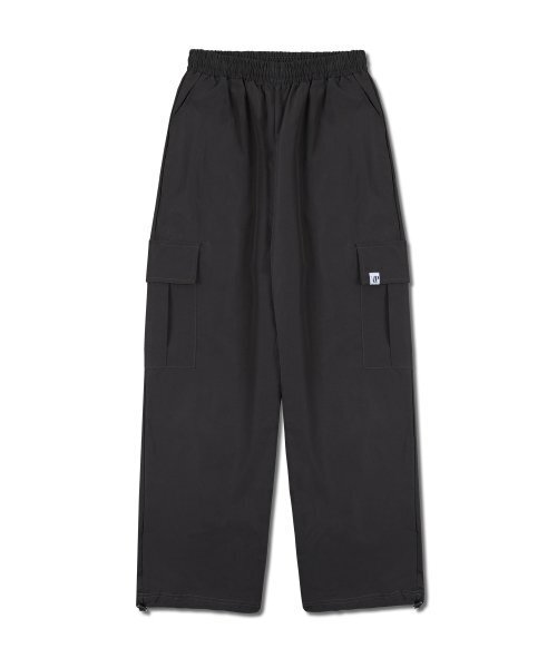 NP STUDIO(エヌピースタジオ)の「ナイロンストリングワイドカーゴパンツチャコール(その他パンツ・レディース・その他・MEDIUM/LARGE/X-LARGE)」の3枚目の写真