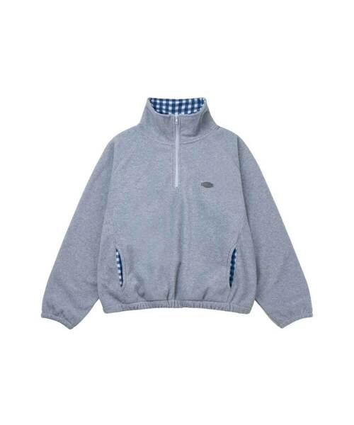 MUWM(ムウム)の「ダブルフリースアノラック Double Fleece Anorak (ブルーグレー)(その他アウター・レディース・ブルーグレー・FREE)」の1枚目の写真