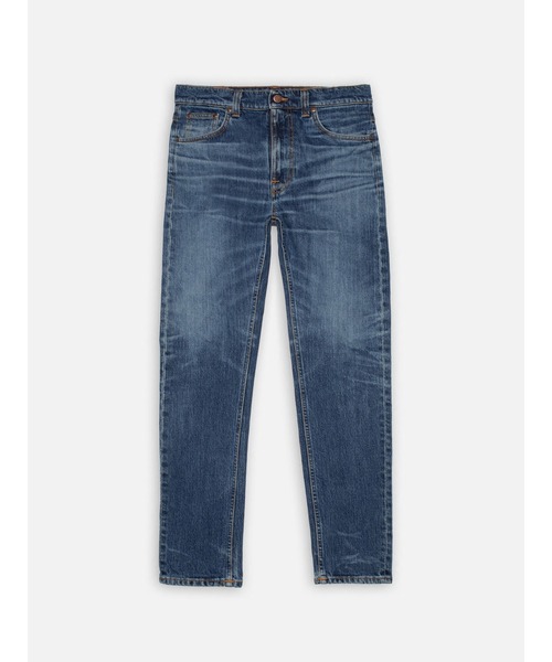 Nudie Jeans（ヌーディージーンズ）の「Nudie Jeans/ヌーディージーンズ Solid Ollie / スリムフィット / Life Tracks（デニムパンツ・メンズ・ライトインディゴブルー・28/29/30/31/32/33/34/36）」の3枚目の写真