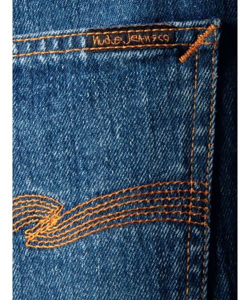Nudie Jeans（ヌーディージーンズ）の「Nudie Jeans/ヌーディージーンズ Solid Ollie / スリムフィット / Life Tracks（デニムパンツ・メンズ・ライトインディゴブルー・28/29/30/31/32/33/34/36）」の10枚目の写真