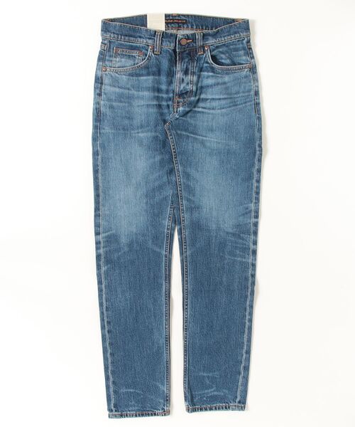 Nudie Jeans（ヌーディージーンズ）の「Nudie Jeans/ヌーディージーンズ Solid Ollie / スリムフィット / Life Tracks（デニムパンツ・メンズ・ライトインディゴブルー・28/29/30/31/32/33/34/36）」の14枚目の写真