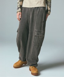 X-girl | OVERDYED NUMBER PATCH CARGO SWEATPANTS(スウェットパンツ)