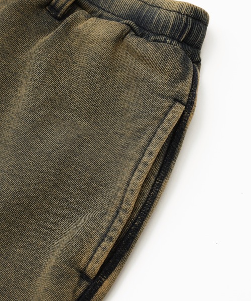 X-girl（エックスガール）の「OVERDYED NUMBER PATCH CARGO SWEATPANTS（スウェットパンツ・レディース・ブラック/インディゴブルー・S/M）」の18枚目の写真