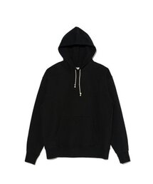 Cotton Pullover Hoodie (Black)