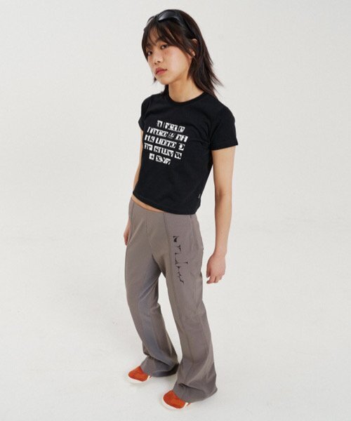THE FACO(ファコ)の「MIDST FACO CROP TEE BLACK(Tシャツ/カットソー・レディース・その他・FREE)」の1枚目の写真