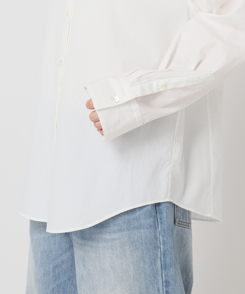 plage(プラージュ)の「CLEAN COTTON シャツ(シャツ/ブラウス・レディース・ホワイト/エメラルドブルー・FREE)」の20枚目の写真