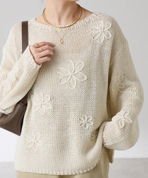 未使用タグ付き⭐︎GALLARDAGALANTE⭐︎カシミア⭐︎柔らかアイボリーニット FREE'S MART（フリーズマート） ニット セーター ラメミックス