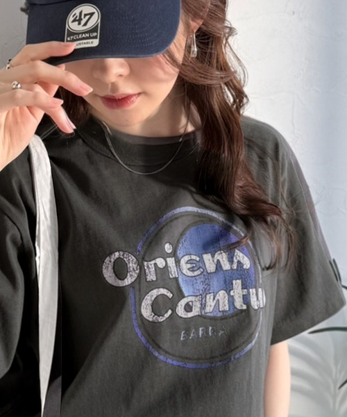 Java(ジャバ)の「《JaVaジャバコラボ》遊びと余裕をこの1枚で。コットン100%コンパクトグラフィックロゴTEE(半袖)(Tシャツ/カットソー・レディース・ブルー系その他/オレンジ系その他2/ブルー系その他2/パープル系その他・LARGE/MEDIUM/SMALL/X-LARGE)」の17枚目の写真