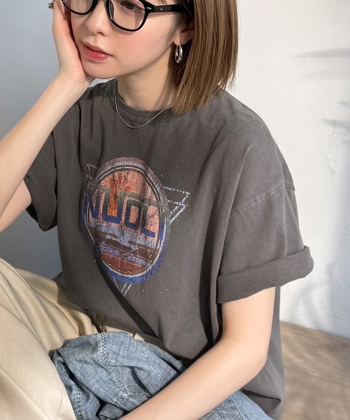 Java(ジャバ)の「《JaVaジャバコラボ》遊びと余裕をこの1枚で。コットン100%コンパクトグラフィックロゴTEE(半袖)(Tシャツ/カットソー・レディース・ブルー系その他/オレンジ系その他2/ブルー系その他2/パープル系その他・LARGE/MEDIUM/SMALL/X-LARGE)」の22枚目の写真