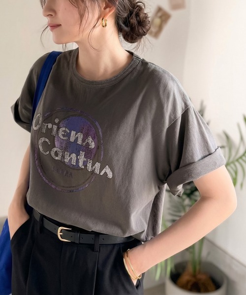 Java(ジャバ)の「《JaVaジャバコラボ》遊びと余裕をこの1枚で。コットン100%コンパクトグラフィックロゴTEE(半袖)(Tシャツ/カットソー・レディース・ブルー系その他/オレンジ系その他2/ブルー系その他2/パープル系その他・LARGE/MEDIUM/SMALL/X-LARGE)」の20枚目の写真