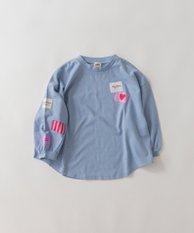 DRC branshes（ディーアールシーブランシェス）の「【WEB限定/DRC】ワッペン長袖Tシャツ（Tシャツ/カットソー）」