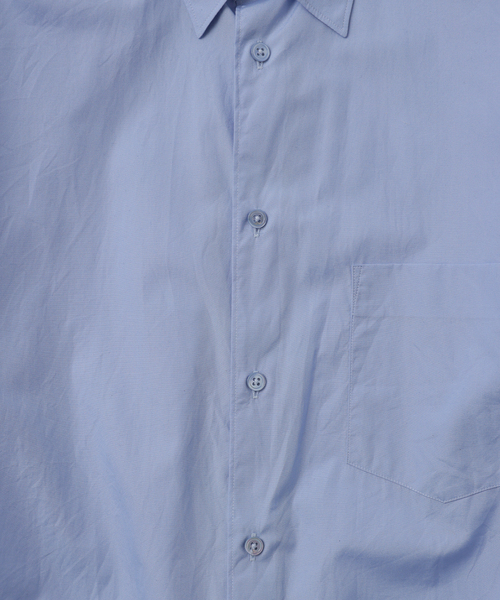 UNFOLLOW(アンフォロー)の「【FOLL / フォル】superfine cotton everyday shirt(シャツ/ブラウス・メンズ・ホワイト/ブルー系その他・3/2)」の4枚目の写真