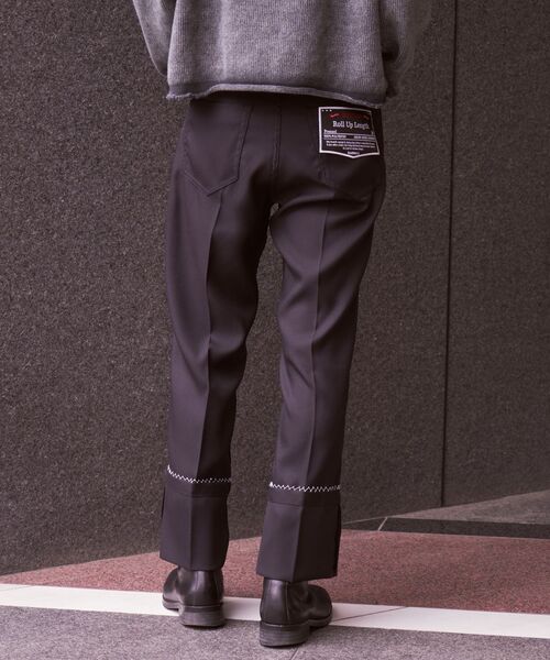 DAIRIKU / ダイリク EX 'Roll Up' Straight Pressed Pants（スラックス