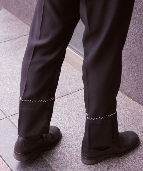 DAIRIKU / ダイリク EX 'Roll Up' Straight Pressed Pants（スラックス