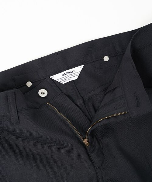 DAIRIKU（ダイリク）の「DAIRIKU / ダイリク EX "Roll Up" Straight Pressed Pants（スラックス・メンズ・ブラック・SMALL/MEDIUM）」の13枚目の写真