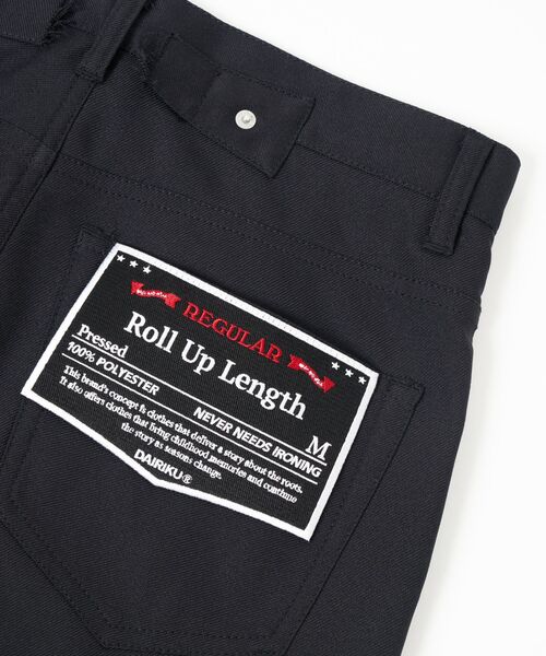 DAIRIKU（ダイリク）の「DAIRIKU / ダイリク EX "Roll Up" Straight Pressed Pants（スラックス・メンズ・ブラック・SMALL/MEDIUM）」の15枚目の写真