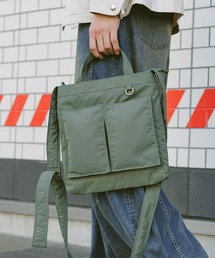 RAGEBLUE(���C�W�u���[)��2WAY DOUBLE POCKET SHOLDER BAG / �_�u���|�P�b�g�V�����_�[�o�b�O(�V�����_�[�o�b�O)