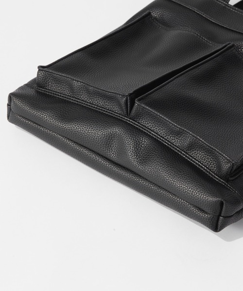 RAGEBLUE（レイジブルー）の「2WAY DOUBLE POCKET SHOLDER BAG / ダブルポケットショルダーバッグ（ショルダーバッグ・メンズ・ブラック系その他/カーキ/ブラック・ONE SIZE）」の22枚目の写真