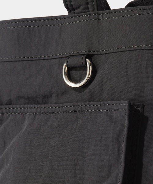 RAGEBLUE(レイジブルー)の「2WAY DOUBLE POCKET SHOLDER BAG / ダブルポケットショルダーバッグ(ショルダーバッグ・メンズ・ブラック系その他/カーキ/ブラック・ONE SIZE)」の9枚目の写真