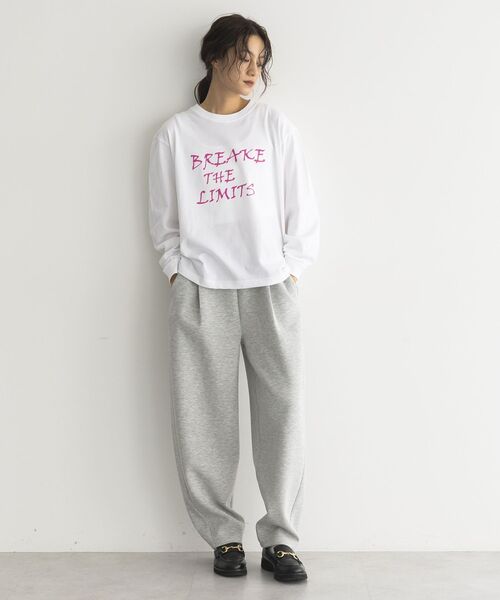 GARAGE OF GOOD CLOTHING(ガレージオブグッドクロージング)の「ダンボールカーブパンツ(その他パンツ・レディース・ブラック/グレー系その他・FREE)」の9枚目の写真