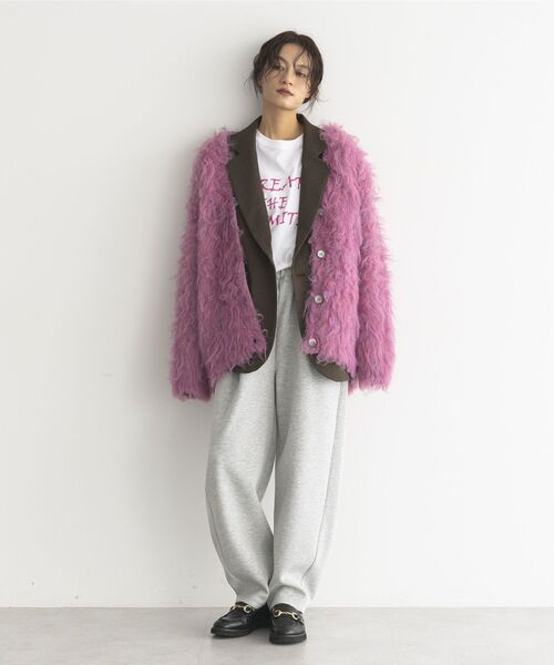 GARAGE OF GOOD CLOTHING(ガレージオブグッドクロージング)の「ダンボールカーブパンツ(その他パンツ・レディース・ブラック/グレー系その他・FREE)」の10枚目の写真