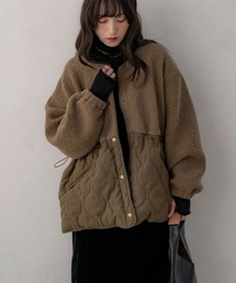 NOAHL（ノアル）の「【NOAHL】ボアキルティングコート（その他アウター）」