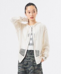 BEAMS BOY | ビッグ メッシュ フーディー(パーカー)