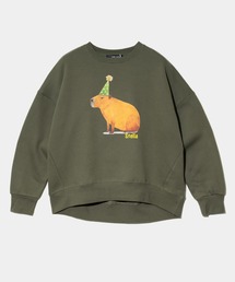 CUBE SUGAR | CUBE SUGAR/キューブシュガー 裏起毛アニマルプリントPO(スウェット)