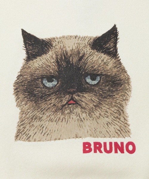 CUBE SUGAR（キューブシュガー）の「CUBE SUGAR/キューブシュガー　裏起毛アニマルプリントPO（スウェット・レディース・ナチュラル/ブラック/カーキ・FREE）」の16枚目の写真