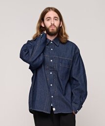 CB ウォッシングデニムシャケット(濃紺)