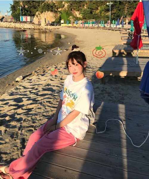ROIDESROIS(ロワデロワ)の「メゾンジョイフル 半袖Tシャツ (ホワイト)(Tシャツ/カットソー・レディース・その他・S/M/L/2XL/XL)」の5枚目の写真