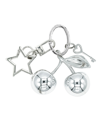 RANDOMOFF（ランダムオフ）の「Silver cherry star keyring（キーケース/キーアクセサリー）」