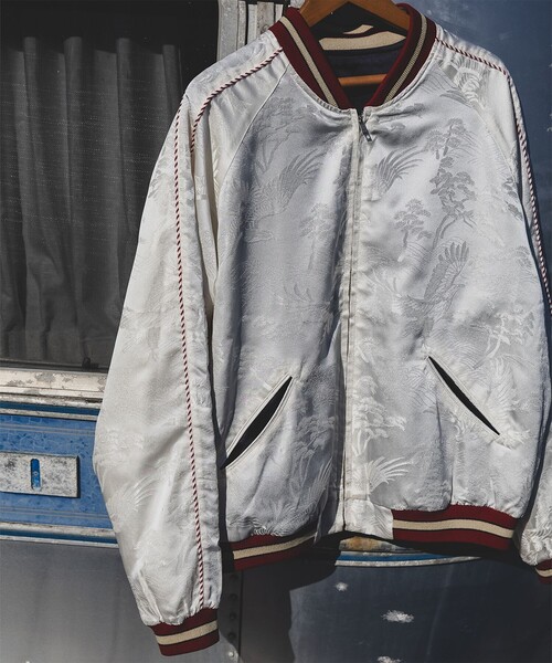 BEAMS PLUS(ビームスプラス)の「Oriental Jacket Reversible(ブルゾン・メンズ・ホワイト・MEDIUM/LARGE/SMALL)」の2枚目の写真