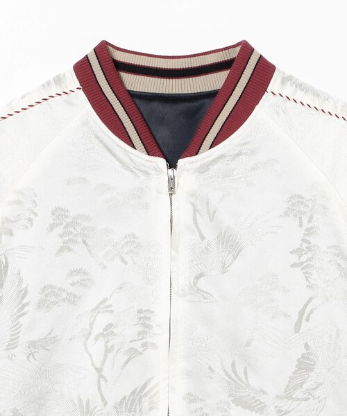 BEAMS PLUS(ビームスプラス)の「Oriental Jacket Reversible(ブルゾン・メンズ・ホワイト・MEDIUM/LARGE/SMALL)」の12枚目の写真